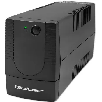 Nepertraukiamo maitinimo šaltinis QOLTEC 53773 0,85 kVA (480 W) Linijinis interaktyvus, 1x E tipo lizdas, 7 Ah akumuliatorius