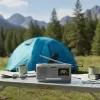 Nešiojamas sukamasis radijas Marmitek RESQ 100 – DAB/DAB+/FM, 3 W, LCD, USB‑C, 3,5 mm lizdas, šviesiai pilkas
