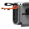 Nešiojamas sukamasis radijas Marmitek RESQ 100 – DAB/DAB+/FM, 3 W, LCD, USB‑C, 3,5 mm lizdas, šviesiai pilkas