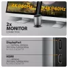 AXAGON HMC-WL9 USB-C 9-in-1 Docking Hub su belaidžiu įkrovimu, 10 Gbps, 100W PD, 8K HDMI, Ethernet