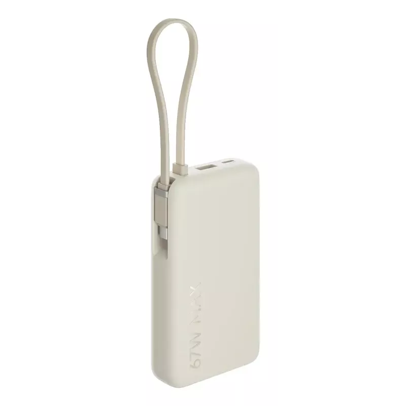Nešiojamas maitinimo bankas Xiaomi 67W 10000 mAh Ličio jonų, 11.61 V, USB-A + USB-C, smėlio spalvos