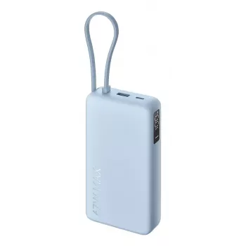 Xiaomi 67W 20000 mAh Li-Ion mėlynas – nešiojamas greitojo įkrovimo akumuliatorius su USB-A + USB-C, palaiko 3 įrenginius