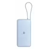Xiaomi 67W 20000 mAh Li-Ion mėlynas – nešiojamas greitojo įkrovimo akumuliatorius su USB-A + USB-C, palaiko 3 įrenginius