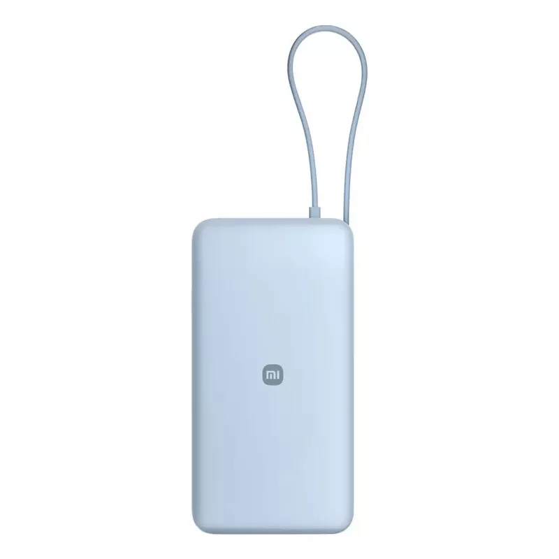 Xiaomi 67W 20000 mAh Li-Ion mėlynas – nešiojamas greitojo įkrovimo akumuliatorius su USB-A + USB-C, palaiko 3 įrenginius