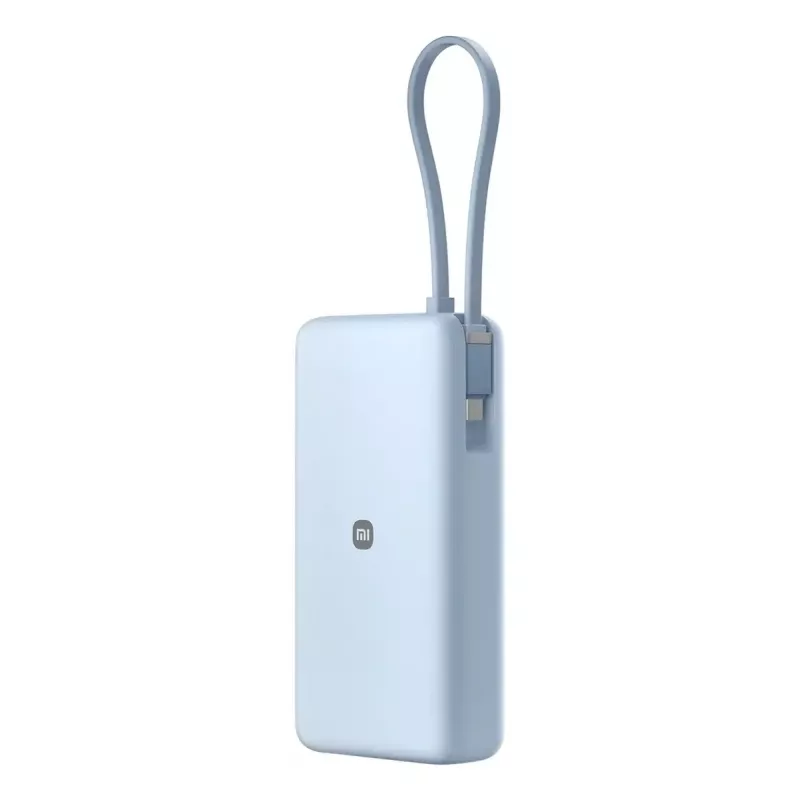 Xiaomi 67W 20000 mAh Li-Ion mėlynas – nešiojamas greitojo įkrovimo akumuliatorius su USB-A + USB-C, palaiko 3 įrenginius