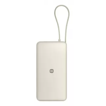 Nešiojamas Power Bank Xiaomi 67W 20000 mAh Li-Ion, 11,1 V, USB-A + USB-C, Smėlio spalvos