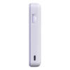 Power bank Xiaomi BHR08PAGL 5900 mAh Li-Ion su belaidžiu įkrovimu, 1x USB-C, Violetinė