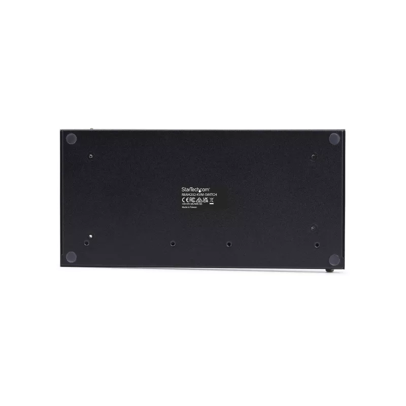 StarTech.com 8 prievadų HDMI KVM jungiklis su 1U stovo montavimo rinkiniu, 4K 60Hz HDMI 2.0, mygtukų ir karštųjų klavišų perjungimas, 4 prievadų USB šakotuvas, nepriklausomas nuo OS, atitinka TAA