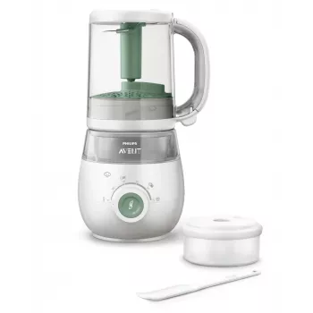 Philips AVENT Premium SCF885 4-in-1 garintuvas ir trintuvas, 0,24 L, 1 L, žalias, baltas