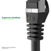 InLine B-76814R tinklo kabelis Raudonas 1,5 m Cat6a S/FTP (S-STP)