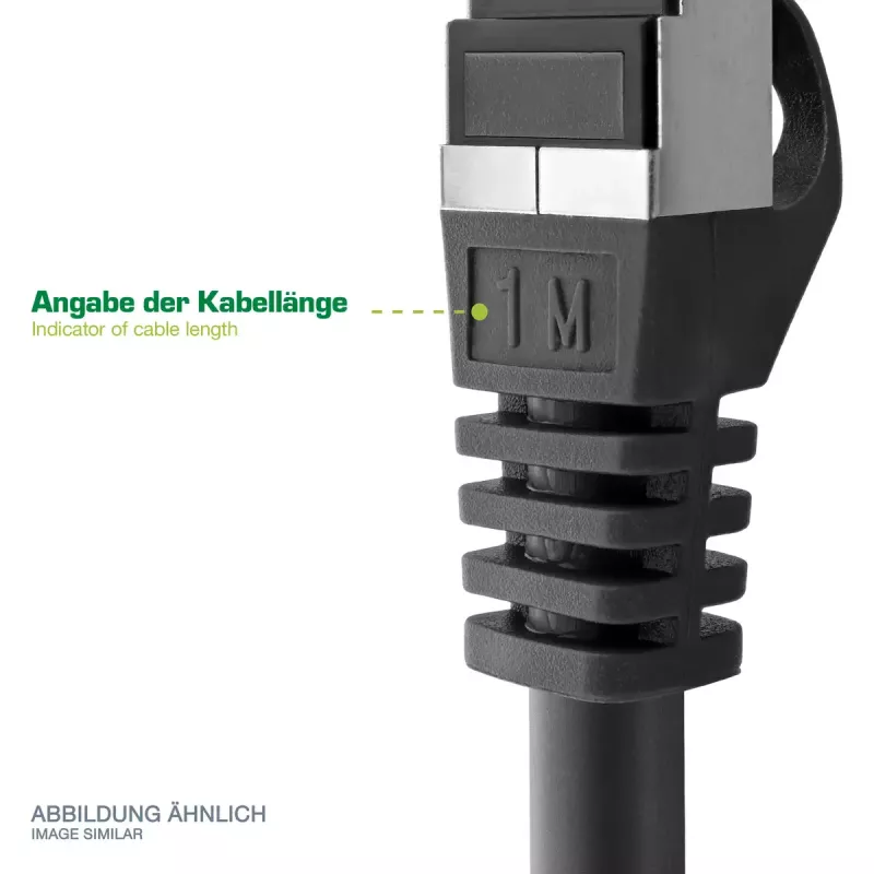 InLine B-76814R tinklo kabelis Raudonas 1,5 m Cat6a S/FTP (S-STP)