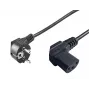 Microconnect PE010510 maitinimo laidas juodas 1 m CEE7/7 C13 jungtis