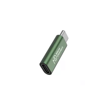 USB-C lyties keitimo laidas MicroConnect MC-SMART-CCADAP-100W — USB-C į USB-C, USB 2.0, žalias