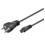 Microconnect PE120819 maitinimo laidas juodas 1,8 m C5 jungtis