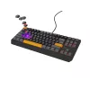 GENESIS Thor 230 TKL belaidė klaviatūra Gaming USB + RF Wireless + Bluetooth QWERTY Juoda, Pilka, Oranžinė