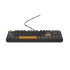 GENESIS Thor 230 TKL belaidė klaviatūra Gaming USB + RF Wireless + Bluetooth QWERTY Juoda, Pilka, Oranžinė