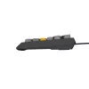 GENESIS Thor 230 TKL belaidė klaviatūra Gaming USB + RF Wireless + Bluetooth QWERTY Juoda, Pilka, Oranžinė