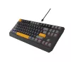 GENESIS Thor 230 TKL belaidė klaviatūra Gaming USB + RF Wireless + Bluetooth QWERTY Juoda, Pilka, Oranžinė
