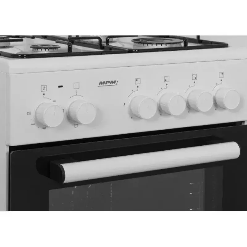 MPM MPM-53-KGE-33 dujų-elektros viryklė, A energijos klasė