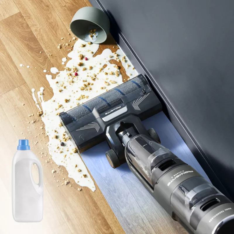 Belaidis šluotinis siurblys Rowenta X-Clean 4 GZ5035WO – sausam ir šlapiam valymui, 200 W, be maišelio, putų/vandens filtravimas, Li-Ion baterija