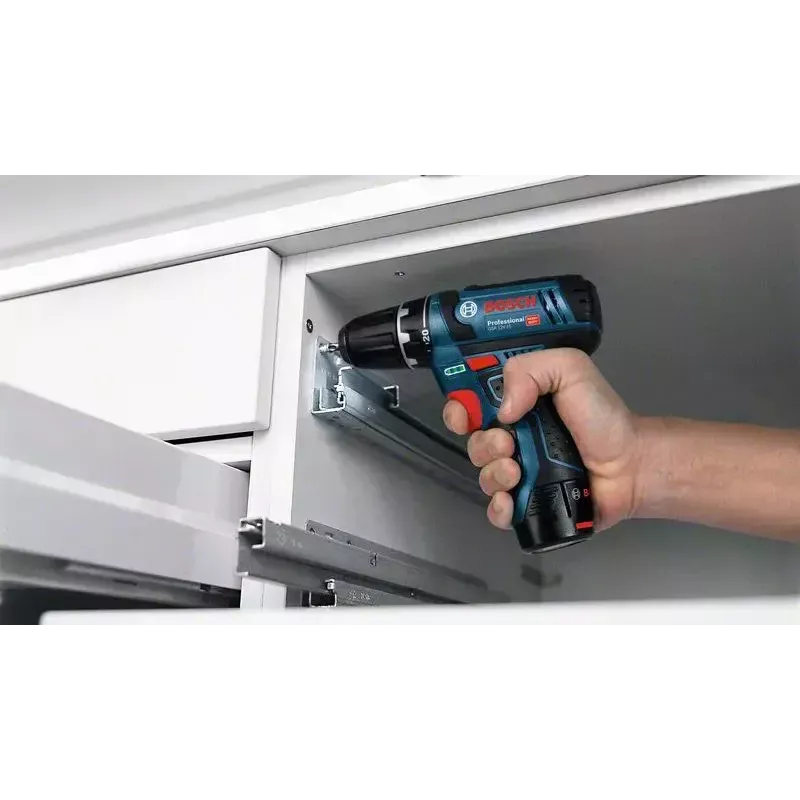 Atsuktuvas Bosch GSR 12V-15, pistoletinė rankena, 12V, 400/1300 RPM