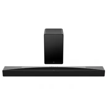 Garso juosta TCL Q75H 620W 5.1.2 kanalų su belaidžiu aktyviu žemų dažnių garsiakalbiu, HDMI 2.1, Bluetooth 5.3, Wi‑Fi 5, 1040×110×58 mm