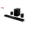 TCL Q Q85H Class 7.1.4 kanalų garso juosta su Dolby Atmos, belaidžiu žemų dažnių garsiakalbiu ir belaidžiais erdviniais garsiakalbiais