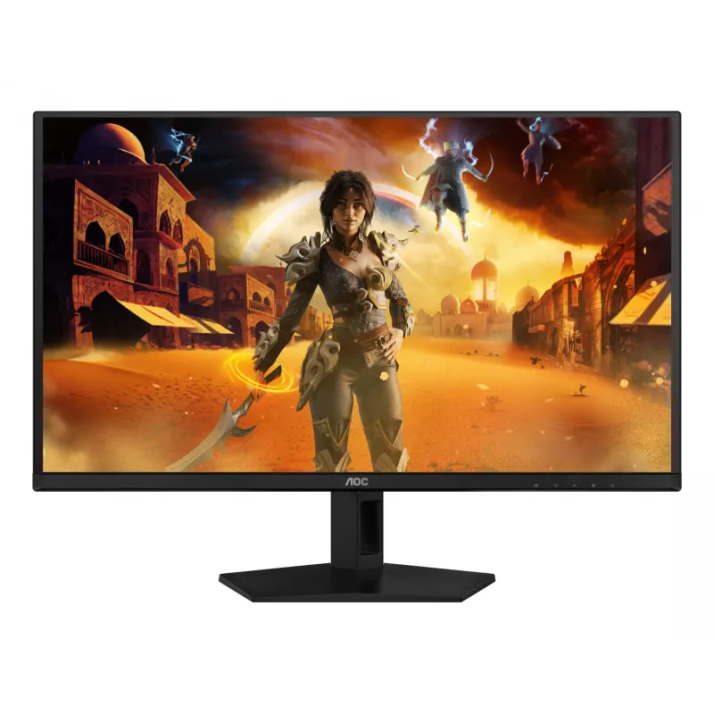 Monitorius AOC G4 Q27G41ZDF 67,3 cm (26,5 colio) 2560 x 1440 pikselių Quad HD QD-OLED juodas, raudonas