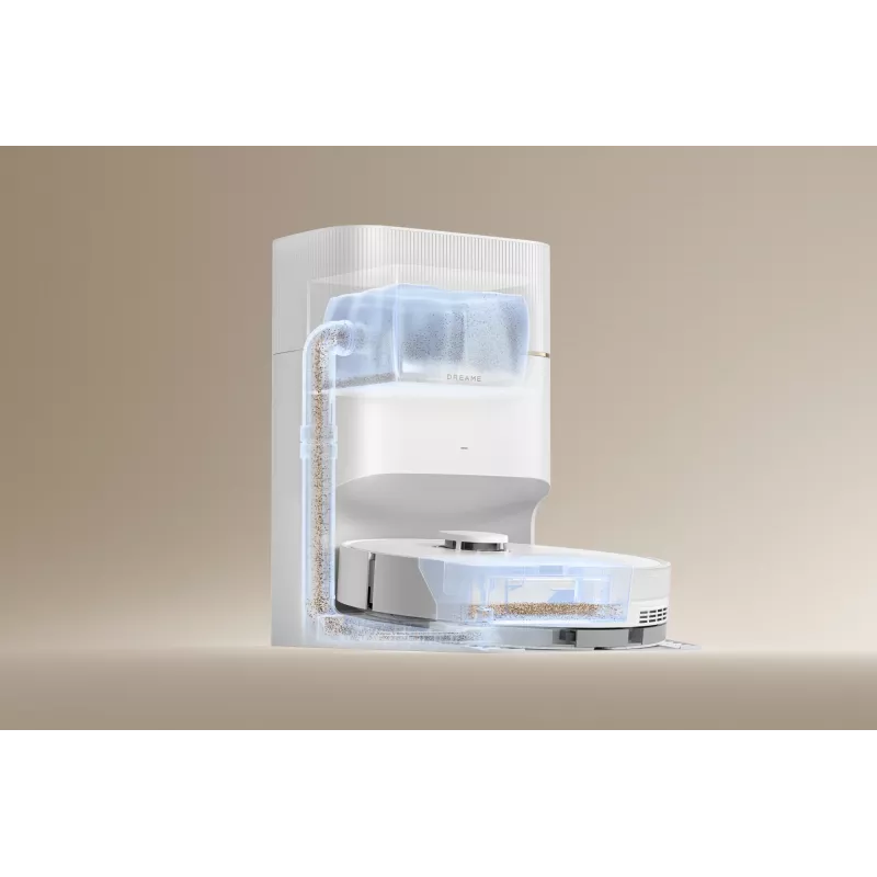 Robotinis dulkių siurblys ir šluostė Dreame D20 Pro Plus 0.5 L Baltas