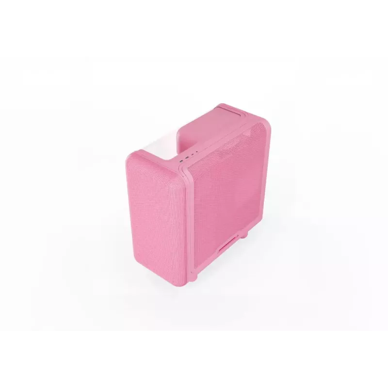 Kompiterio korpusas HYTE X50 Strawberry Milk (mid-tower, ATX/micro-ATX, model CS-HYTE-X50G-SM)