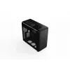 Vidutinis bokštinis kompiuterio korpusas HYTE X50 Pitch Black