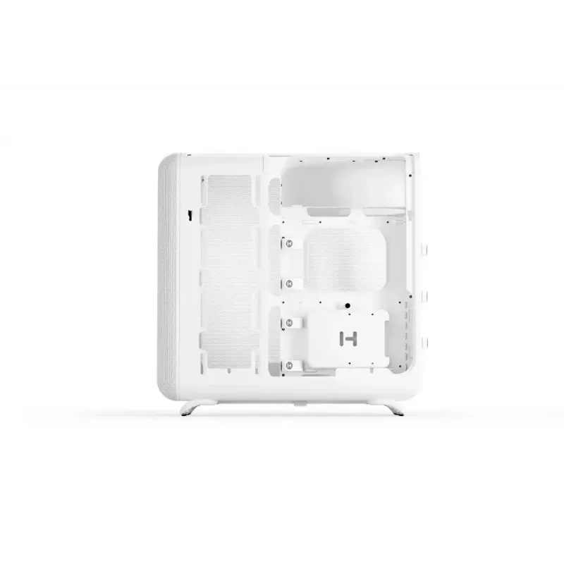 Kompaktiškas vidutinio bokšto PC korpusas HYTE X50 AIR Snow White