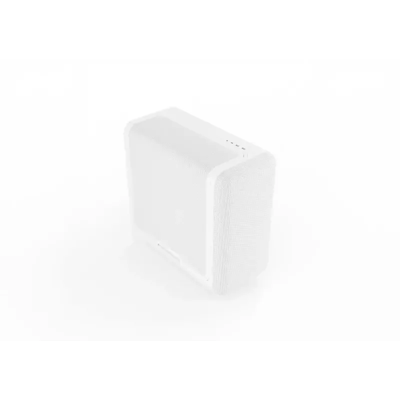 Kompaktiškas vidutinio bokšto PC korpusas HYTE X50 AIR Snow White