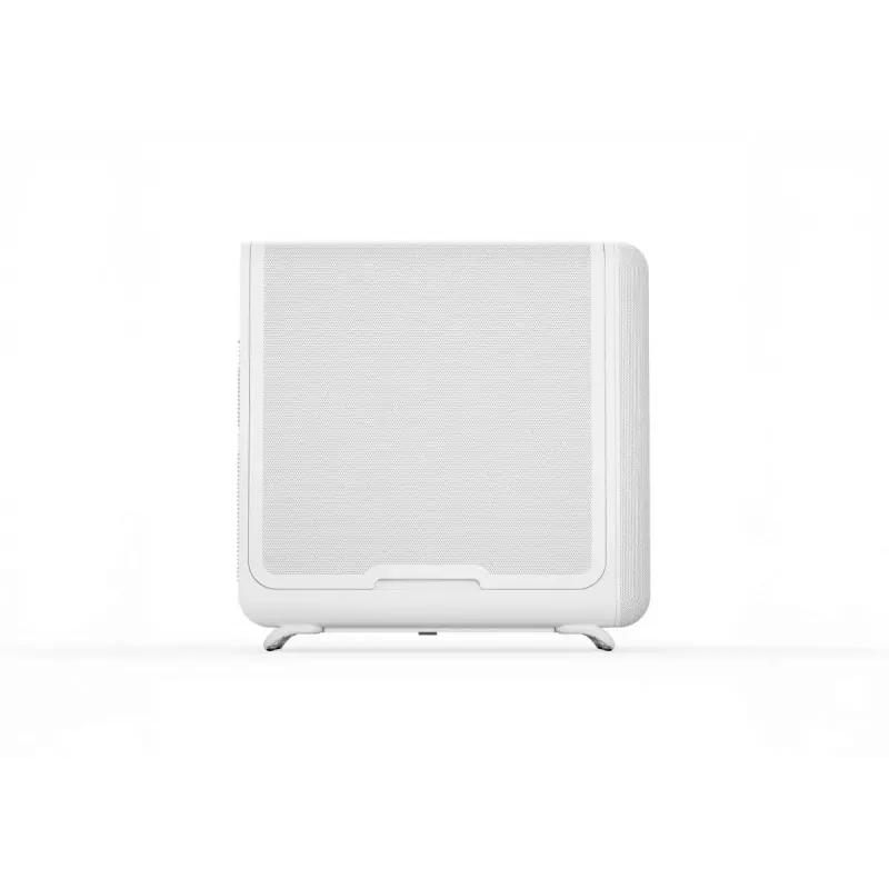 Kompaktiškas vidutinio bokšto PC korpusas HYTE X50 AIR Snow White