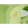 Vidutinis bokštinis korpusas HYTE X50 Matcha Milk – ATX/mATX/Mini-ITX, grūdintas stiklas, priekinė I/O