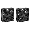Intellinet 2 ventiliatorių vėdinimo įrenginys 19 colių sieninėms spintoms, montavimas ant stogo, 1,8 m maitinimo kabelis su EU CEE 7/7 kištuku, formatas 120 x 120 mm, įžeminimo rinkinys, juodas