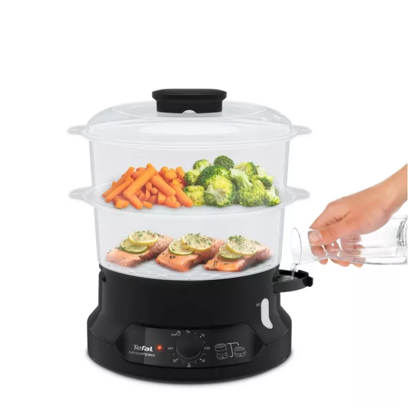 Tefal Minicompact VC139810 garinis virimo aparatas 2 krepšeliai, 6 L, 800 W, juodas