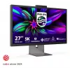 Philips Brilliance 27E3U7903/00 monitorius 68.6 cm (27 col.) 5120 x 2880 pikselių 5K Ultra HD LCD pilka