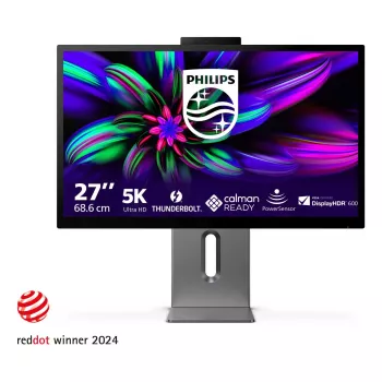 Philips Brilliance 27E3U7903/00 monitorius 68.6 cm (27 col.) 5120 x 2880 pikselių 5K Ultra HD LCD pilka