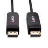Lindy 10m šviesolaidinis hibridinis DP 2.0 UHBR10 kabelis, 10 m, DisplayPort, DisplayPort, kištukas, kištukas, 7680 x 4320 pikselių