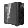 XPG VALOR AIR PRO Midi Tower korpusas, juodas, ATX/EATX/micro ATX/Mini-ATX, SPCC, grūdintas stiklas