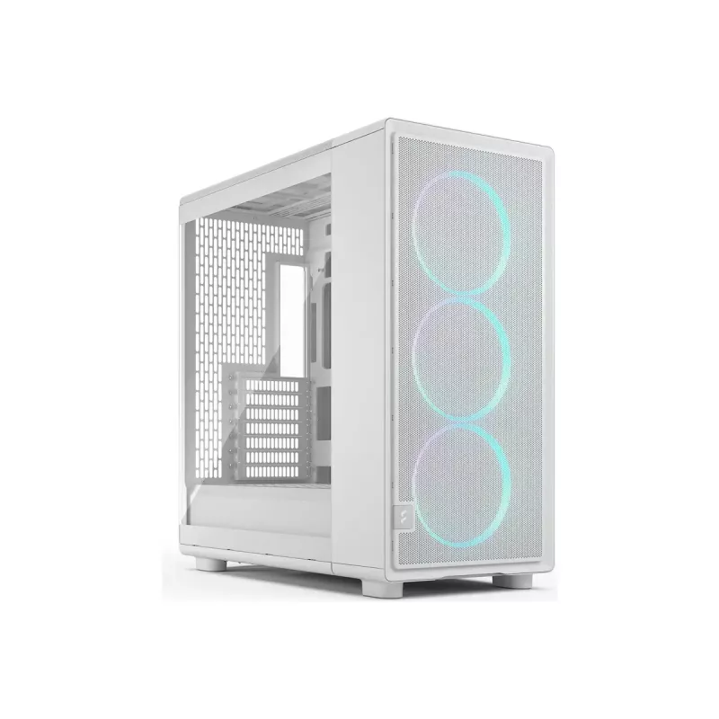 Fractal Design Epoch XL White TG RGB Clear Tint ATX korpusas