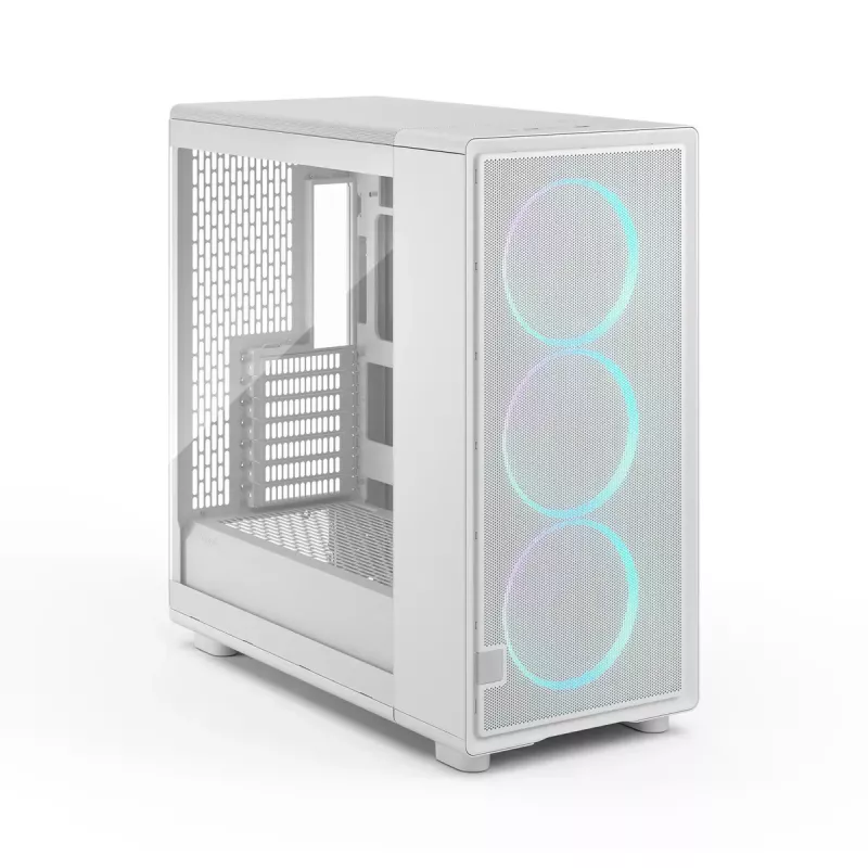 Fractal Design Epoch XL White TG RGB Clear Tint ATX korpusas