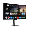27 colių GIGABYTE M27QS 2K QHD išmanusis monitorius – 2560x1440, 180Hz, 1ms, 350 cd/m², FreeSync, DisplayHDR400, HDMI 2.0, DP 1.4