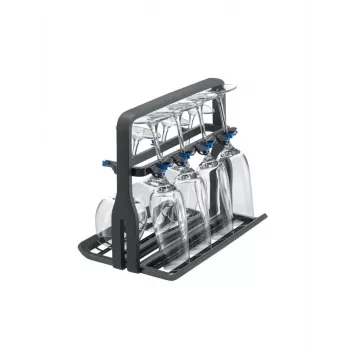 Indų plovimo mašinos laikiklis vyno taurėms Electrolux 9029795540 — juodas, 8 taurėms, H260×W220×D330 mm
