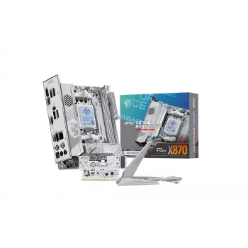 Motininė plokštė MSI MPG X870I EDGE TI EVO WIFI, AMD X870, Socket AM5, Mini-ITX