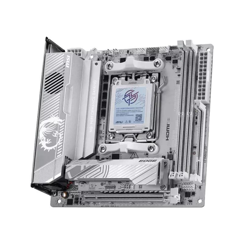 Motininė plokštė MSI MPG X870I EDGE TI EVO WIFI, AMD X870, Socket AM5, Mini-ITX