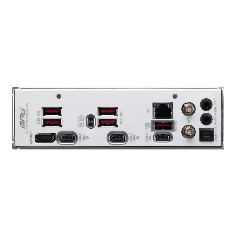 Motininė plokštė MSI MPG X870I EDGE TI EVO WIFI, AMD X870, Socket AM5, Mini-ITX