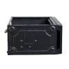Akyga AK35BK Micro ATX kompiuterio korpusas, Micro ATX / Flex ATX / Mini ITX, 2x USB 2.0, be maitinimo bloko, juodas