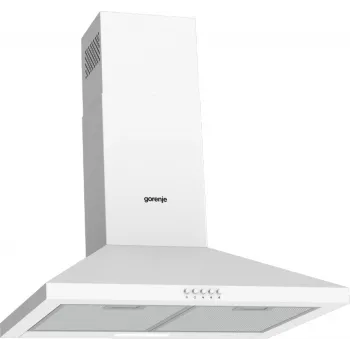 Gorenje KH60A F2LB WH WHC629E4W RL_G400, 450 m³/h, ortinis/re cirkuliacinis, C, A, B, 65 dB